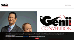 Desktop Screenshot of geniiconvention.com